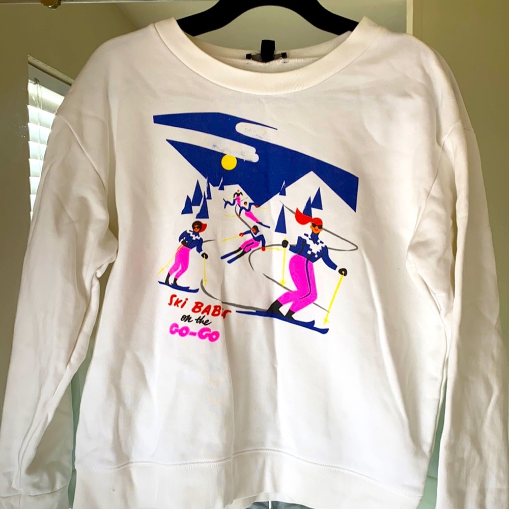 Crew neck sweatshirt
